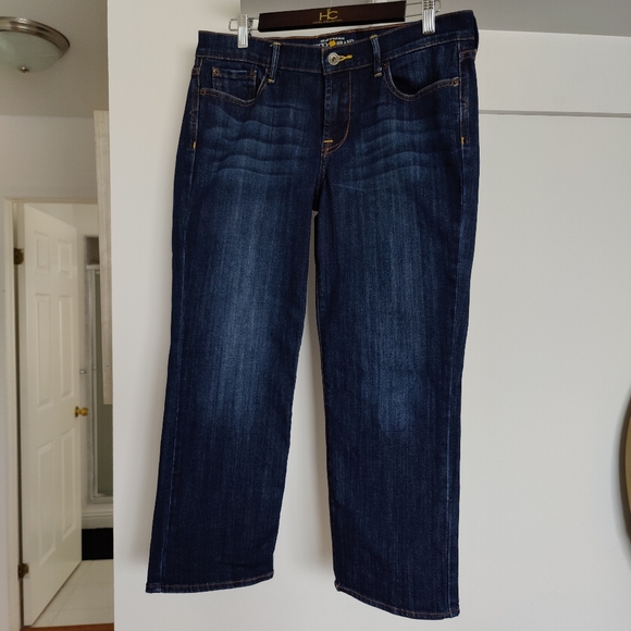 Lucky Brand | sweet n' crop | blue 🔵 jeans size 10 / 30/ - Picture 2 of 16